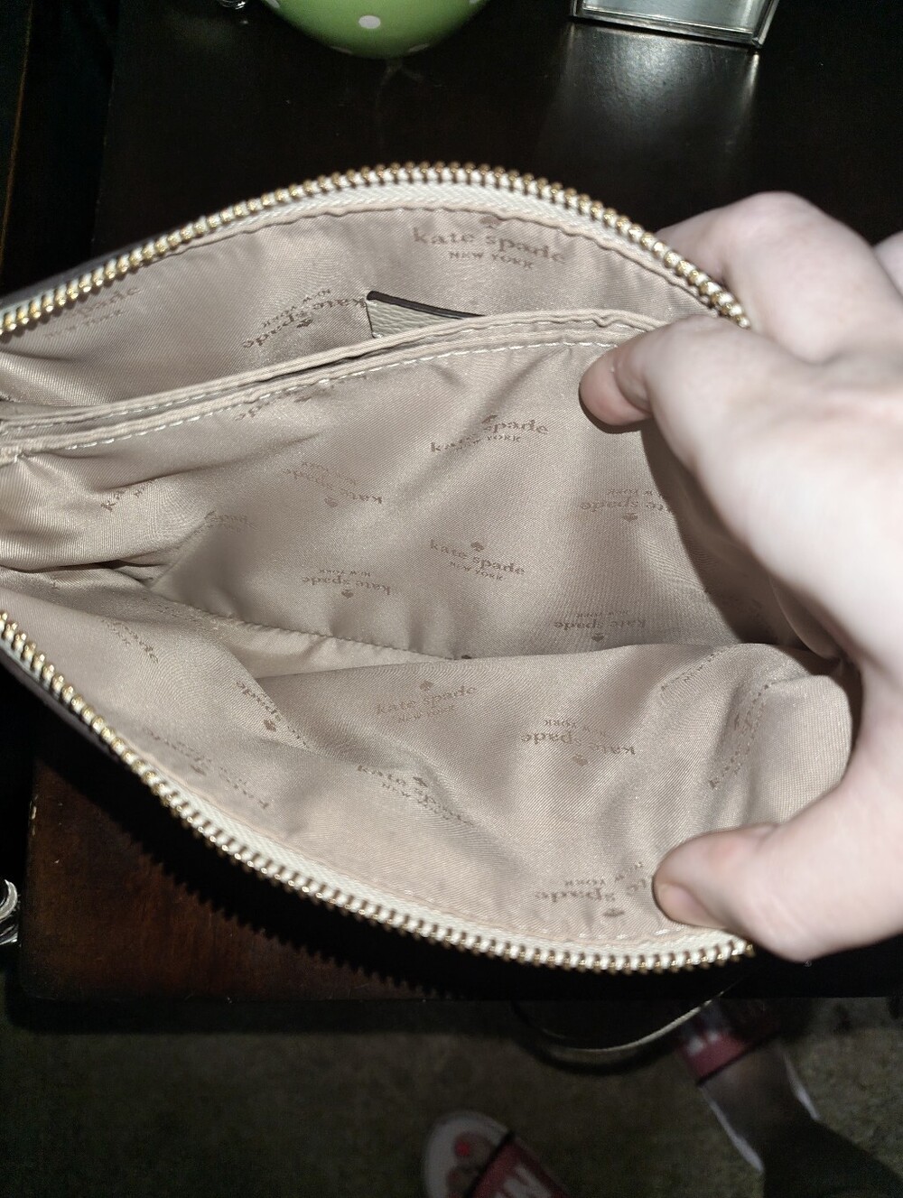 kate spade Two-Tone Cream Crossbody Bag - Picture 5 of 5